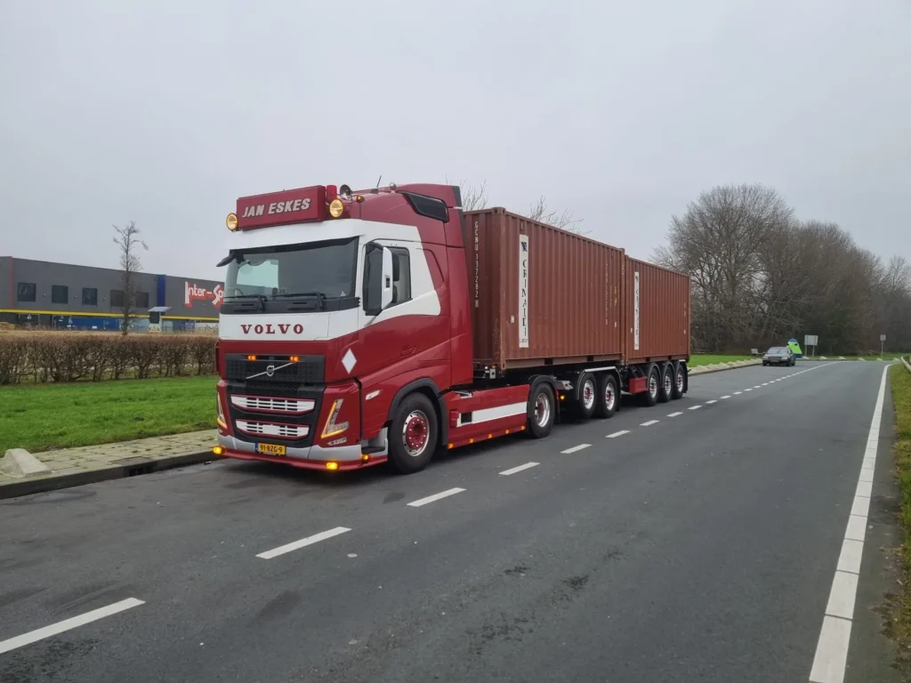 Transport Zeecontainers