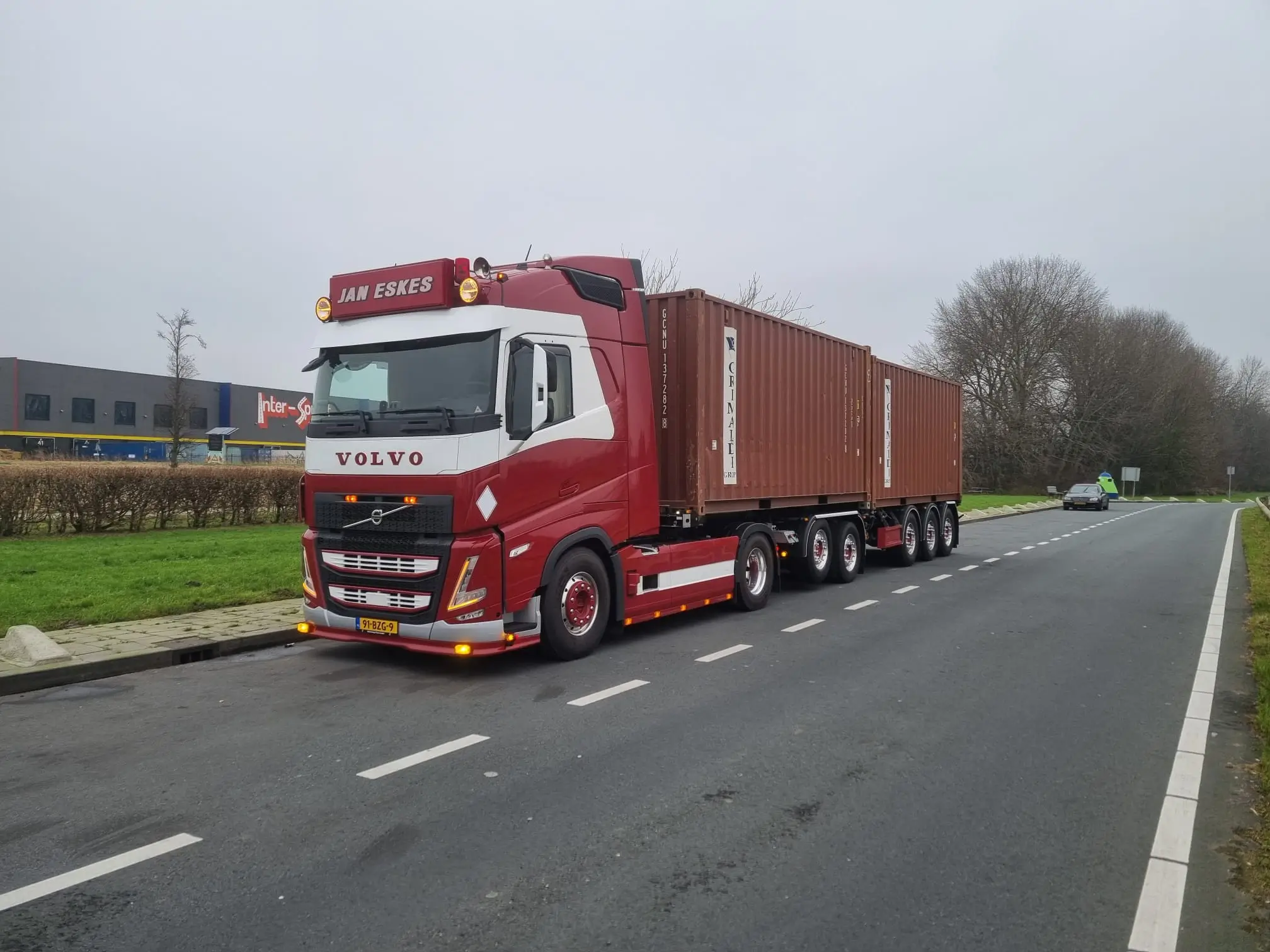Transport Zeecontainers